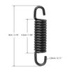 uxcell Motorcycle Kickstand Spring Main Bracket Kickstand Return Spring Jog50 8cm Length Black