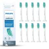 Philips Sonicare Original ProResults Standard Sonic Toothbrush Heads - 10 Pack in White (Model HX6010/32)