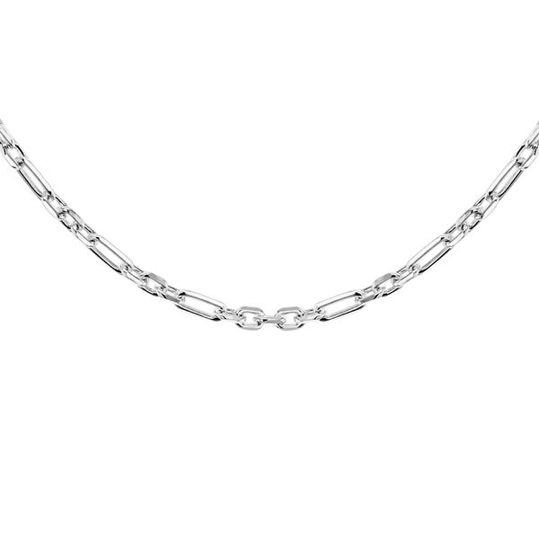 Tuscany Silver Women's 2mm Diamond Cut Figaro Chain 41cm/16