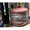 Macaron Canister Lidded Storage 💕 Pink 🌸 White Macaroon Jewelry Mints New