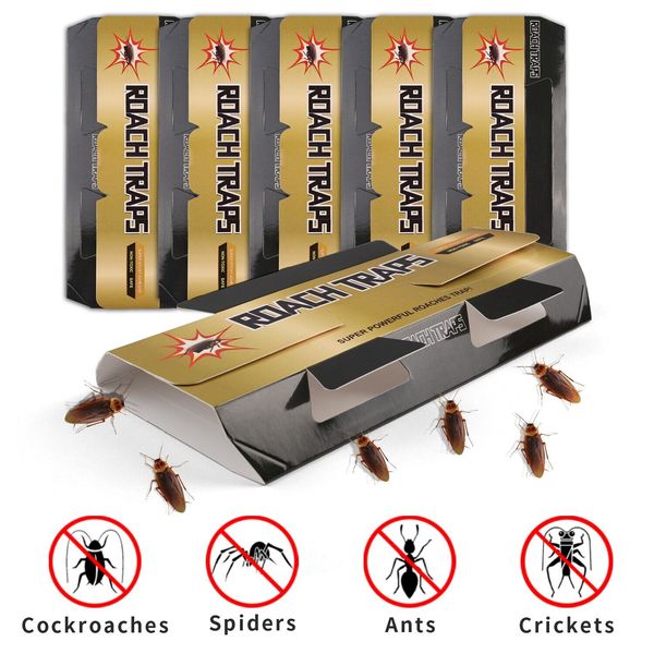 Roach Traps Pest Control Cockroach Killer Bait Paper Glue Trap Spider Mosquito