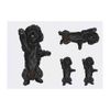 4 x 'Black Cockapoo' Temporary Tattoos (TO00045711)