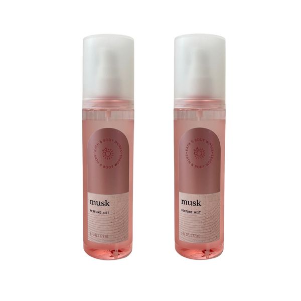 Bath & Body Works Musk Perfume Mist 6 fl oz 2 Pack