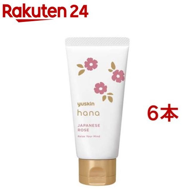 Yuskin Hana Hand Cream Japanese Rose (50g*6 pieces set) [Youskin]