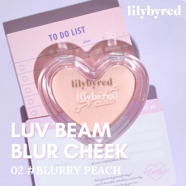 [Last day of BRACKFRIDAY &amp; celebration! J1 first victory] 10% OFF Coupon &amp; P up to 32x! [Lilybyred Official] [Domestic Shipping] Love Beam Blurry Cheek #02 Blurry Peach