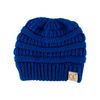 Kids No Pom Beanie - Royal Blue