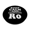 Keep Calm and Calculate R0 Epidemiologe PopSockets mit austauschbarem PopGrip