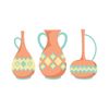 CafePress Clay Pottery Sticker Sticker (Oval 50 pk)