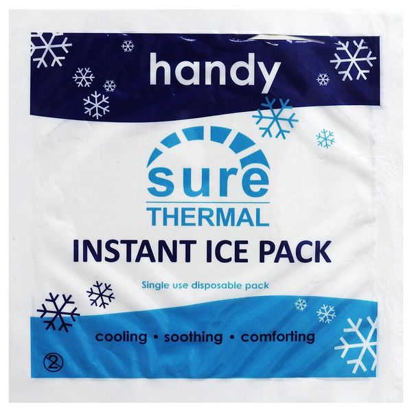 Sure Thermal Pain Relief Cold Cool Freeze Sports Injury Ice Packs - Small Single Pack