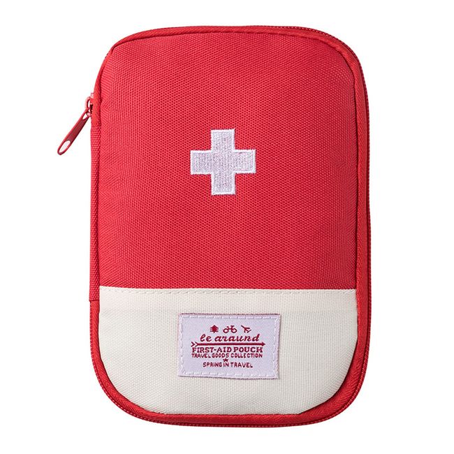 Mini Erste-Hilfe-Tasche, Medikament Tasche Klein, Leere Erste-Hilfe-Tasche, Tragbar Medikamententasche, Mini Erste Hilfe Tasche Leer, Medikament Tasche, Medizin Aufbewahrungstasche