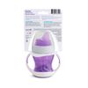 Munchkin® Gentle™ Transition Sippy Trainer Cup, 4 Ounce, 2 Pack, Purple