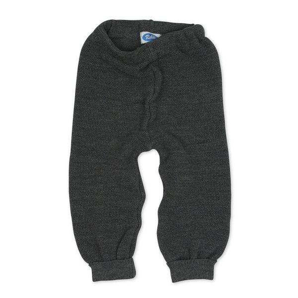 Reiff Relax 201610 - Kinitted Leggings Plain Merino Wool (organic) rock, Size:74/80 (6-12 months)