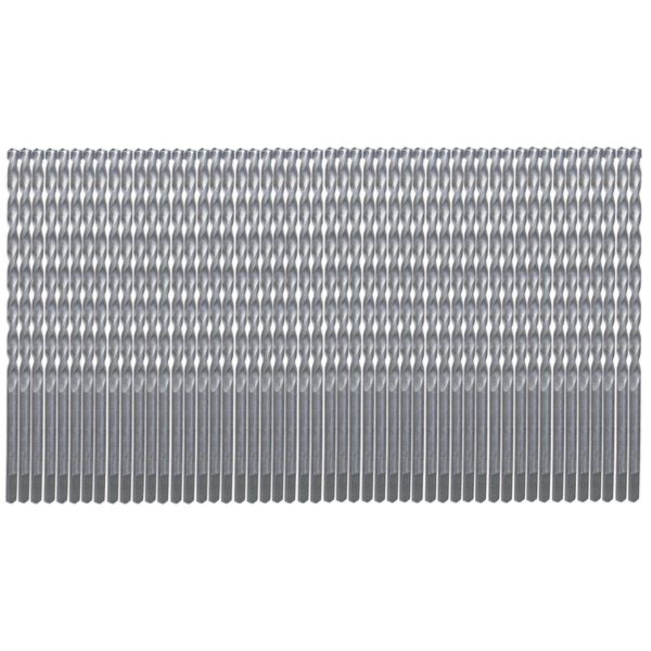 Masonry Concrete Drill Bit Set 50Pcs 3/16"x5-1/2" Carbide Tip Tapcon Flat Shank