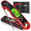 Meat Thermometer Digital - Instant Read Waterproof Food Thermometer w/ Backlight