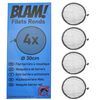 BLAM! 4 x Round Replacement Nets Compatible with Biogents BG-Gat(*)