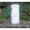 2.5 Gallon Countertop Gravity-Fed Water Filter System w/ Activated Charcoal 