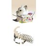 EUGY Mocha Cat 3D Craft Kit