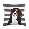 Bernese Mountain Dog Lover Gift Throw Pillow