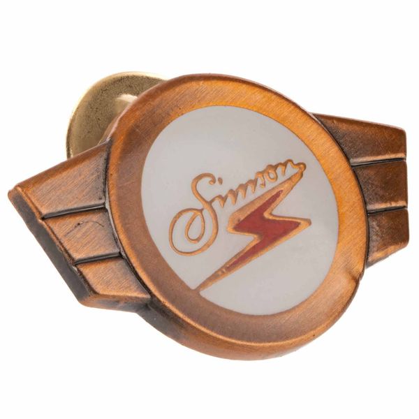 MZA Pin Simson small motorcycles, trademark, badge – bronze