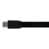 Synergy Digital Camera USB Cable, Compatible with Canon EOS R10 Digital Camera, 3 Ft. Type-C to USB-A Black Data USB Cable