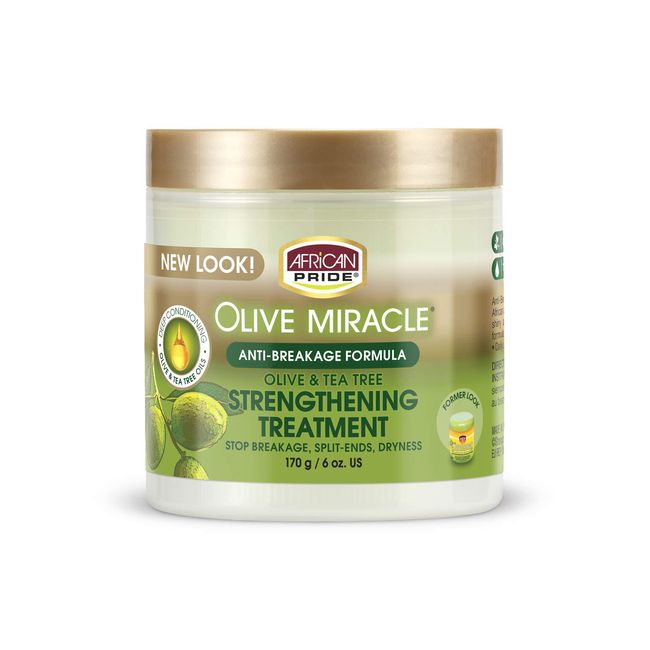 African Pride Olive Miracle Anti-Breakage Formula (3 Pack)