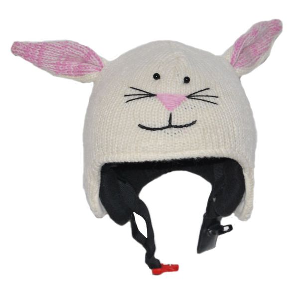 PINK YAK Überzug für Skihelm Kaninchen