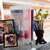 25 x A4 Stud Wallet Folder Clear Plastic Document File With Press Stud Popper with ID holder