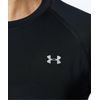 Under Armour Women's Training Base Layer, UA HeatGear Compression Crew Shirt, Black /