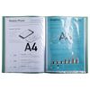 Exacompta - Ref. 85690E - 1 Ellipse semi-rigid recycled PP document cover 40 views - A4 - random colours