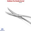 Surgical Goldman Fox Scissor Iris Micro Suture Cutting Double Curved Shears Tool