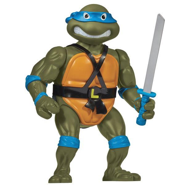 Teenage Mutant Ninja Turtles: 12” Original Classic Leonardo Giant Figure by Playmates Toys