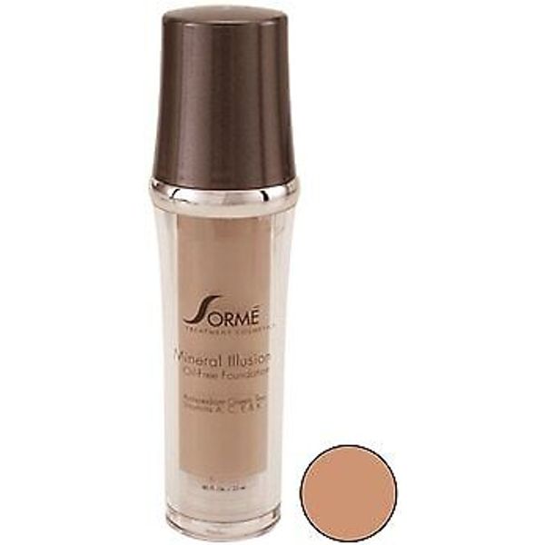 SORME MINERAL ILLUSION LIQUID FUNDATION DARK BEIGE 715