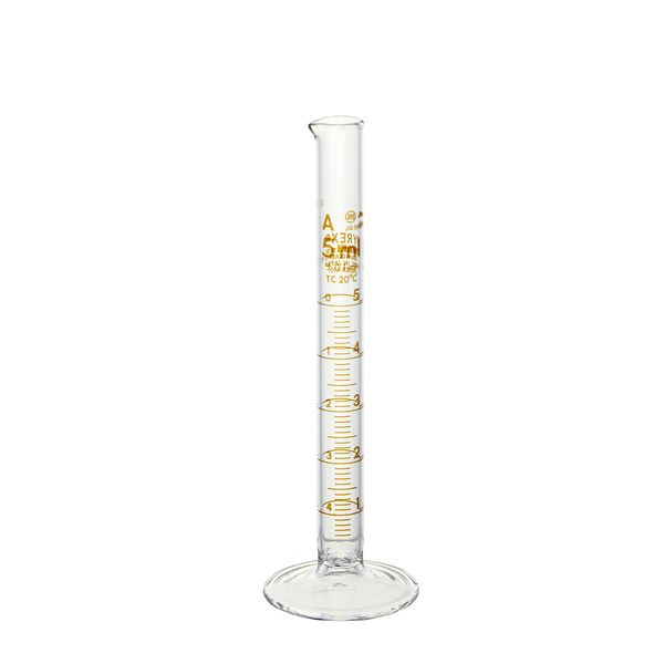 IWAKI 3022CYL5S Graduated Cylinder (New Standard), 1.2 fl oz (5 ml)