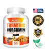 Turmeric Curcumin with Ginger - 120 Ct - Anti-Inflammatory & Joint Support NoGMO