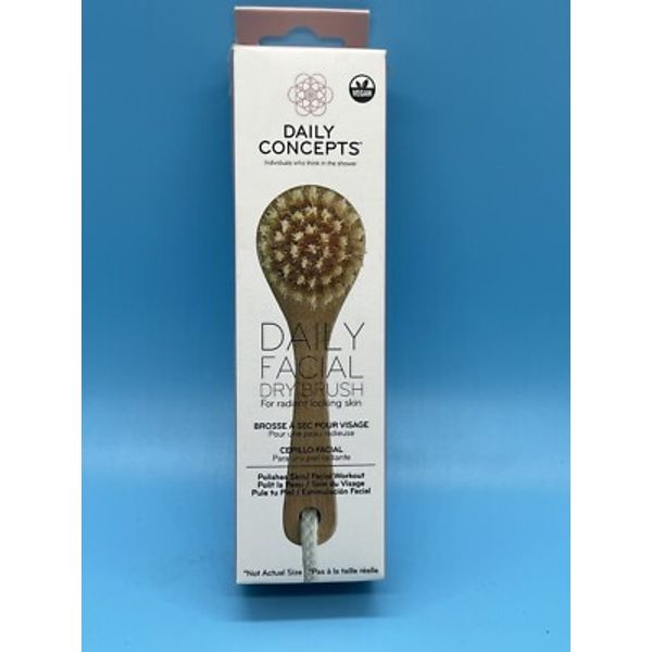 DAILY CONCEPTS Daily Facial Dry Brush For Radiant Skin | Sealed W/ Fast Ship!