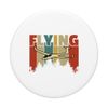 Flying Retro Plane Glider Airplane Sailplane Pilot Gliding PopSockets Swappable PopGrip
