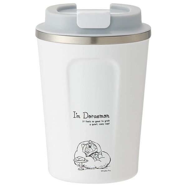 Skater STBC3F-A Vacuum Stainless Steel Insulated Coffee Tumbler, Small, 11.8 fl oz (350 ml), Doraemon