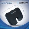 Office Chair Seat Cushion Tailbone & Sciatica Pain Relief Pillow Extra Support