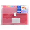 Pack of 5 Crystal PP Sorter Case with 13 Compartments White