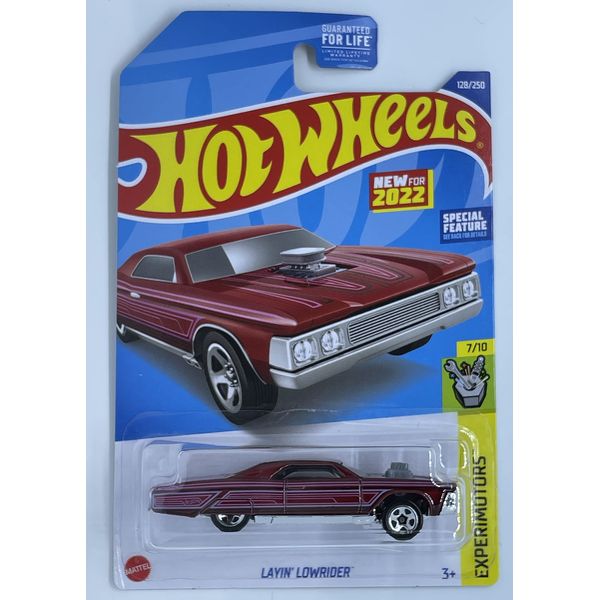 Hot Wheels - Layin'Lowrider - Experimotors 7/10 [Maroon] 128/250