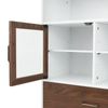 Teamson Home Tyler Single Door Floor Cabinet with Drawer