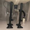 Undermount Sink Brackets, 2PCS Adjustable Brackets Undermount Sink Support, Stainless Steel Repair Kit Support System for Undermount Sink