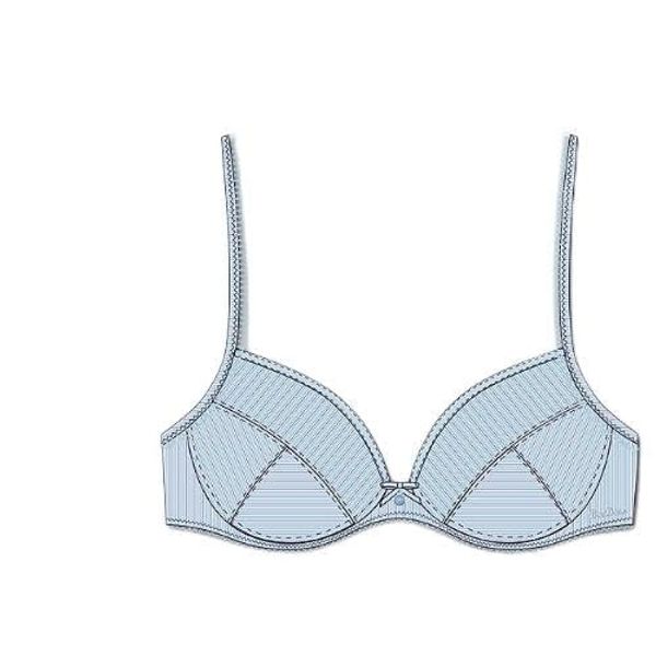 Triumph - Aura Spotlight T WHU - Push-Up BH (85A Silver Blue)