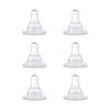 NUK First Essentials Replacement Baby Bottle Nipples, 6 Pack