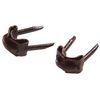 Hillman 122652 Insulated Staples, 5 x 1/2", Brown