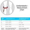 LP Support 941 Basic Kniebandage - Kompressionsbandage, Größe:M, Farbe:natur