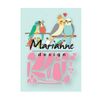 Marianne Design MDCOL1465 Cutting Die, Metal, Pink, Medium
