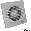 Cost Wise Whisper quiet Bathroom/kitchen extractor fan 100mm/ 120mm model with a timer switch (120mm)