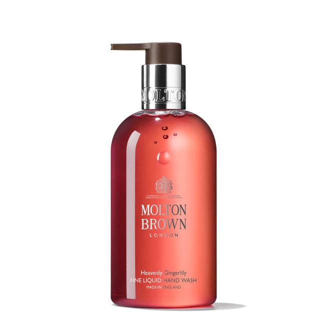 [Official] MOLTON BROWN Ginger Lily Hand Wash, 10.1 fl oz (300 ml), Molton Brown, Hand Soap, Floral Gift, Paradise, Tahiti, Exotic