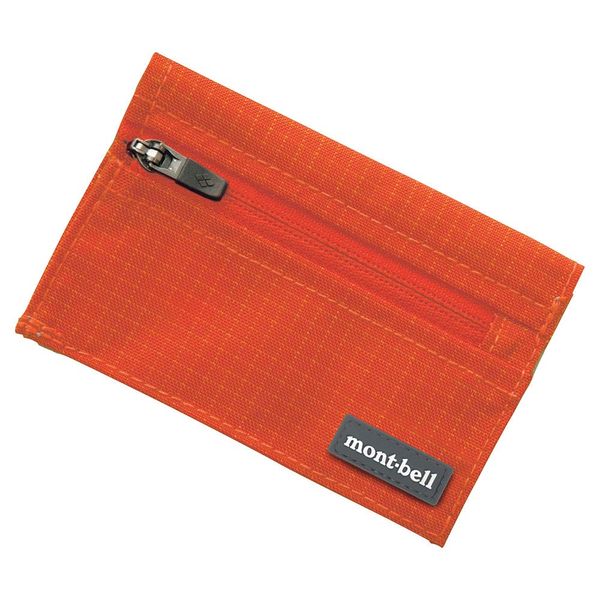 Montbell 1133248 OGRD Trail Wallet, Orange Red, red